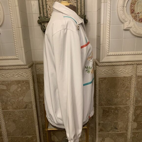 Alfred Dunner. Size 16W. Embroidered Beaded Unlined Zip Up Jacket. B72. - Picture 5 of 7